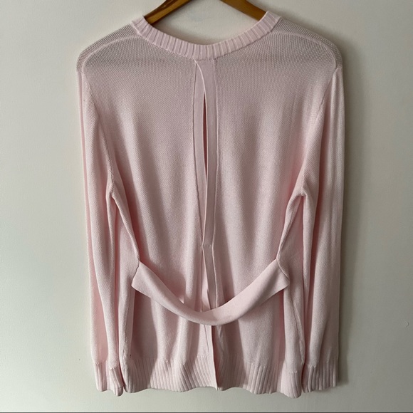 Lululemon Sincerely Yours Sweater / Size 10 / Pink Glow Cashlu Relaxed - Picture 4 of 10